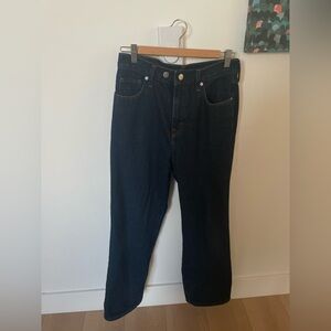 Muji wide leg jeans
